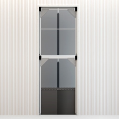 Пленочные маятниковые двери Марди Белгород