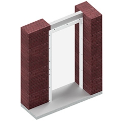 Пленочные маятниковые двери Марди Белгород