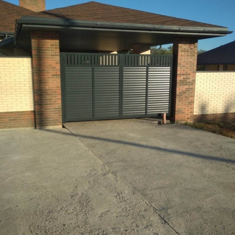 Въездные распашные ворота Prestige 4000Х2000 Марди Старый Оскол