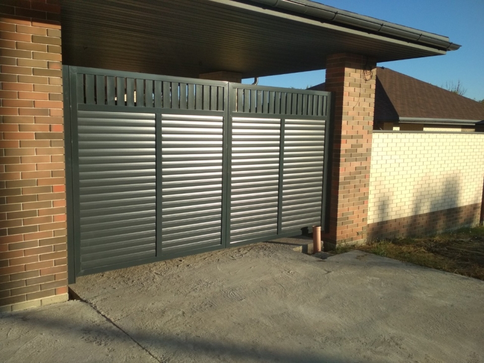 Въездные распашные ворота Prestige 4000Х2000 Марди Истра