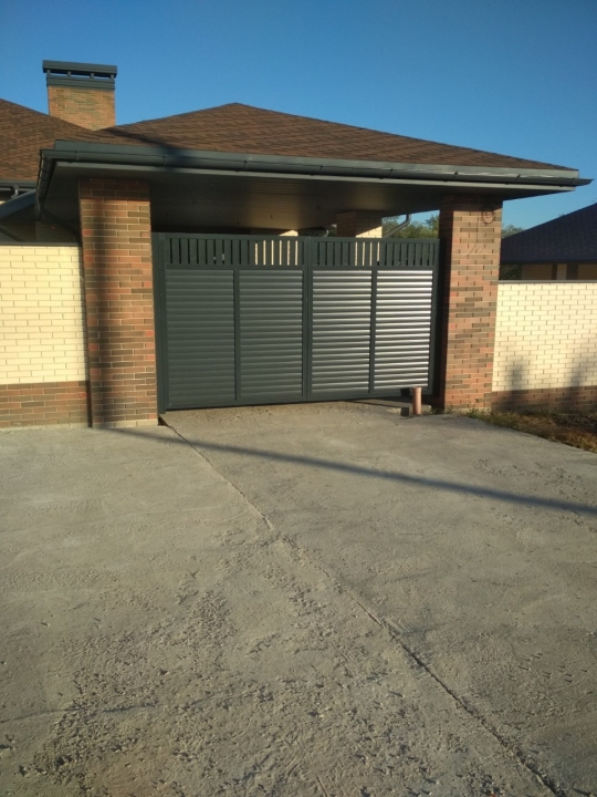 Въездные распашные ворота Prestige 4000Х2000 Марди Истра