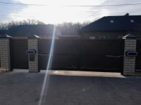 Калитка 1000X1550 и распашные ворота 3760X1545 с приводом TW-4000SKIT Марди Воронеж