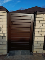 Калитка 1000X1550 и распашные ворота 3760X1545 с приводом TW-4000SKIT Марди Воронеж