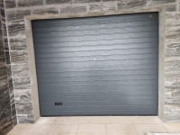 Секционные гаражные ворота Prestige RAL 7016 серый антрацит 3245х2555 Марди Воронеж