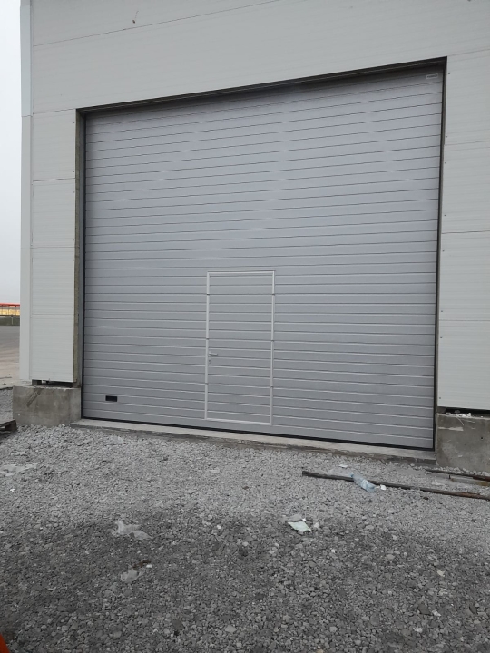 2 промышленных ворот RAL 9007 Серо-алюминевый 4200х4200 Марди Воронеж