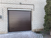 Гаражные секционные ворота Prestige 2550х3110 RAL8017 шоколадный Марди Воронеж