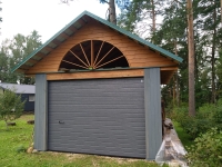 Автоматические секционные ворота Trend 2805х2245 с ригельным замком RAL 7024 серый графитовый Марди Воронеж