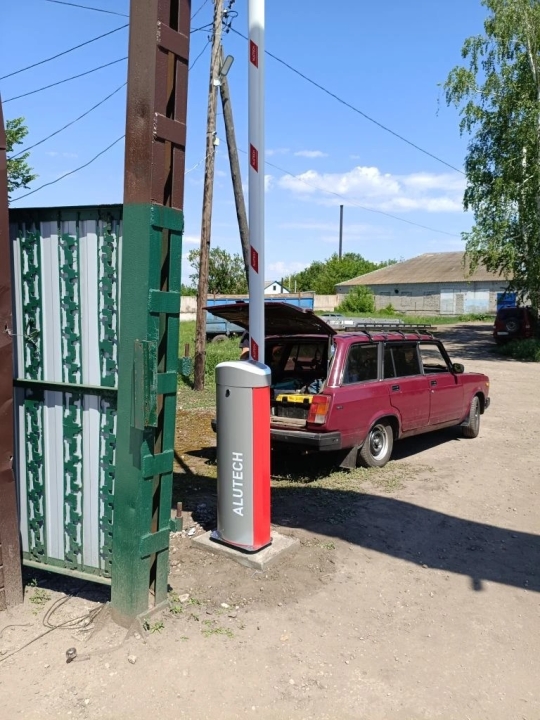 Шлагбаум BV-5 на въезд Марди Липецк
