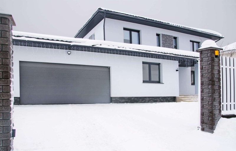 Утепленные секционные гаражные ворота ALUTECH Prestige 2500×2125 мм Марди Воронеж